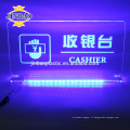 JINBAO en gros de luxe nouvelle mode personnalisée acrylique LED Light